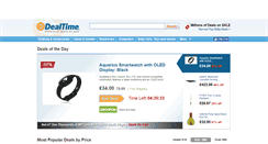 Desktop Screenshot of dealtime.co.uk